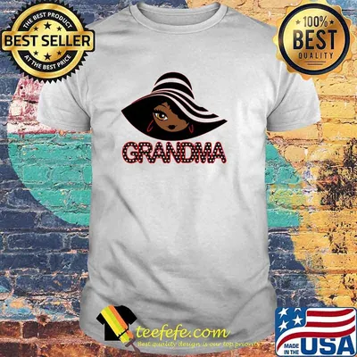 Official Grandma black shirt