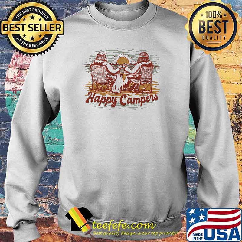 Official Happy Camper Sun Shirt Sweater Official Happy Camper Sun Shirt Sweater