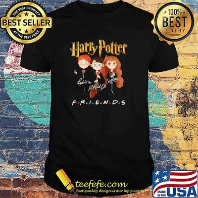 Official Harry Potter Friends Signature Shirt