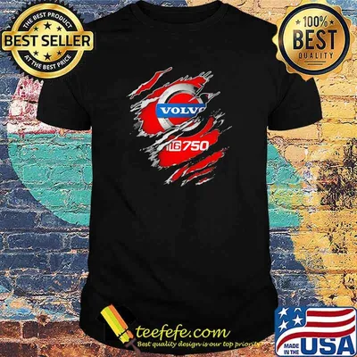 Official Hero With Volvo Fh16 750 Logo Shirt
