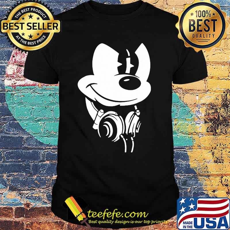Official Mickey Mouse Headphone Shirt Official Mickey Mouse Headphone Shirt