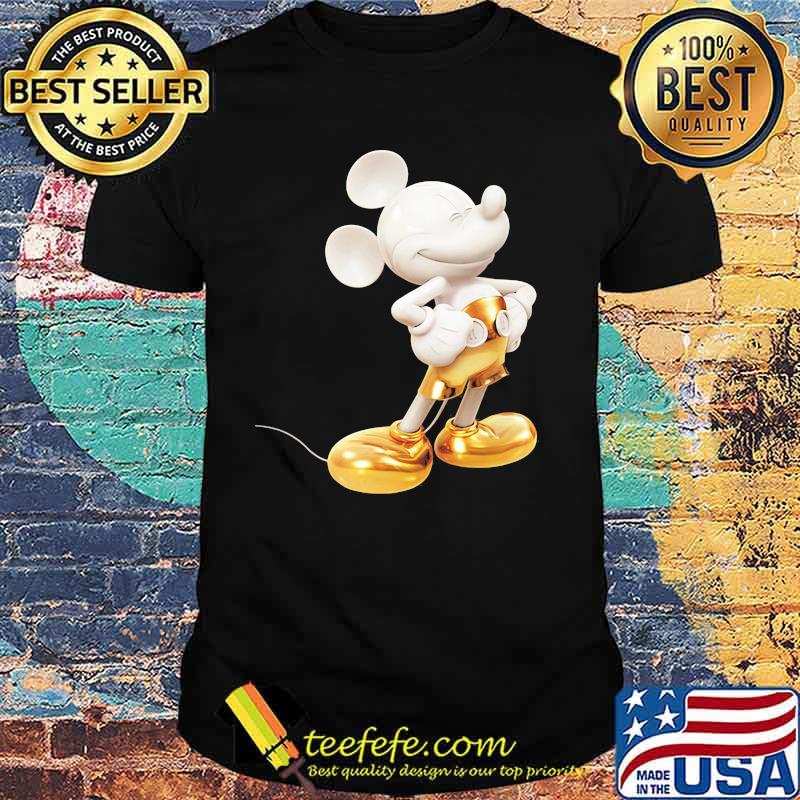 Official Mickey Symbol Gold Shirt