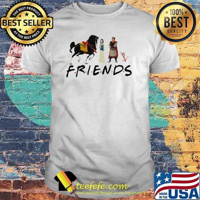 Official Mulan Friends Disney Shirt
