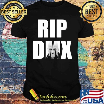 Official Rip Rest In Peace Dmx Hip Hop  Rap Shirt