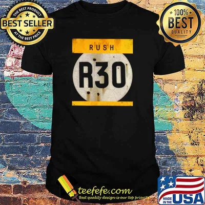 Official Rush R30 shirt