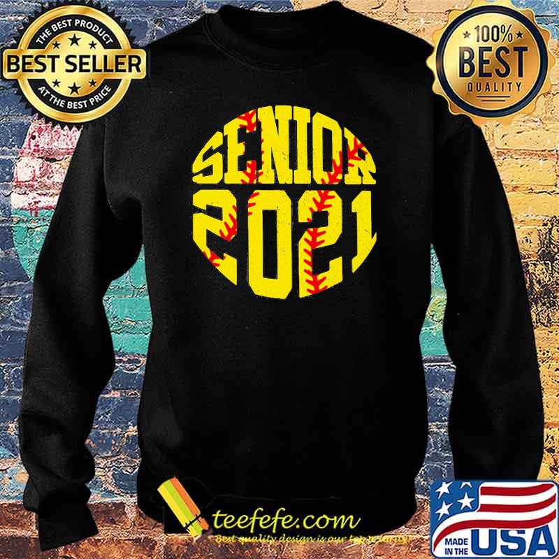 Official Senior Softball 2021 Shirt Sweater Official Senior Softball 2021 Shirt Sweater