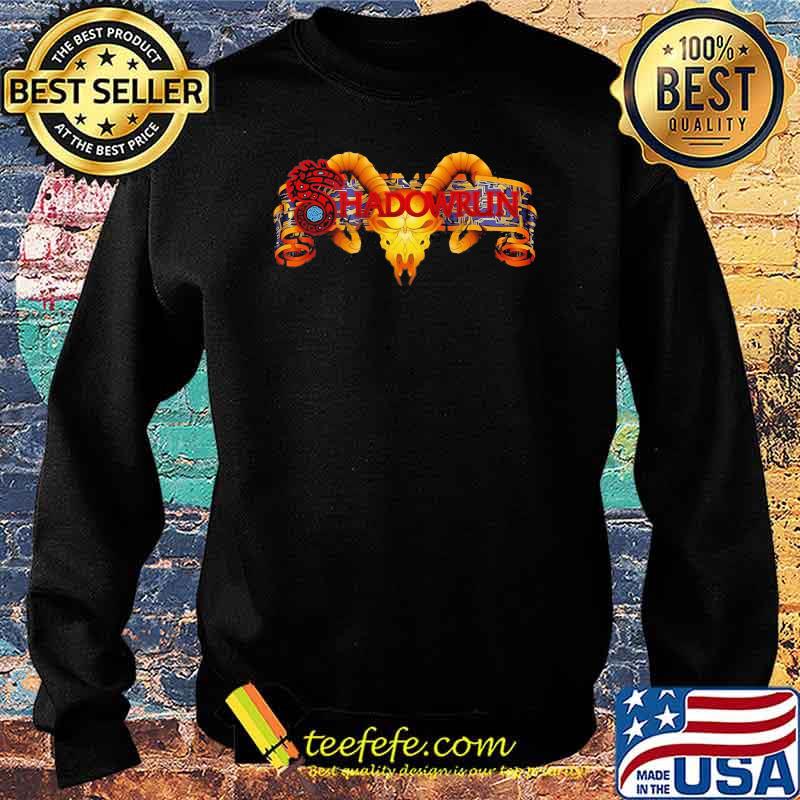Official Shadowrun Dragon Skull Logo Shirt Sweater Official Shadowrun Dragon Skull Logo Shirt Sweater
