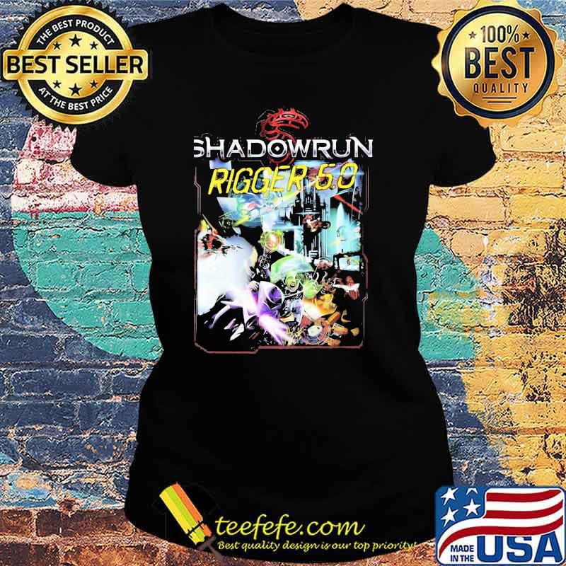 Official Shadowrun Rigger 5 Dragon Shirt Ladies tee Official Shadowrun Rigger 5 Dragon Shirt Ladies tee