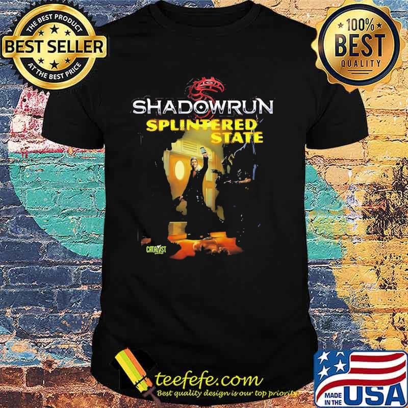 Official Shadowrun Splintered State Dragon Shirt