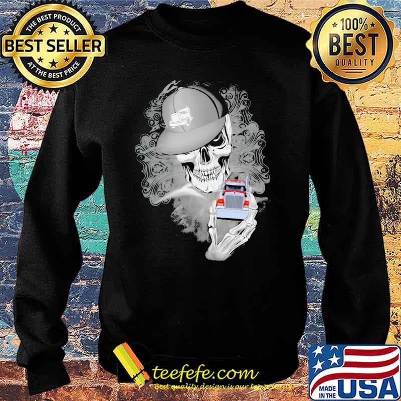 Official Skull Cap Trucker Shirt Sweater Official Skull Cap Trucker Shirt Sweater