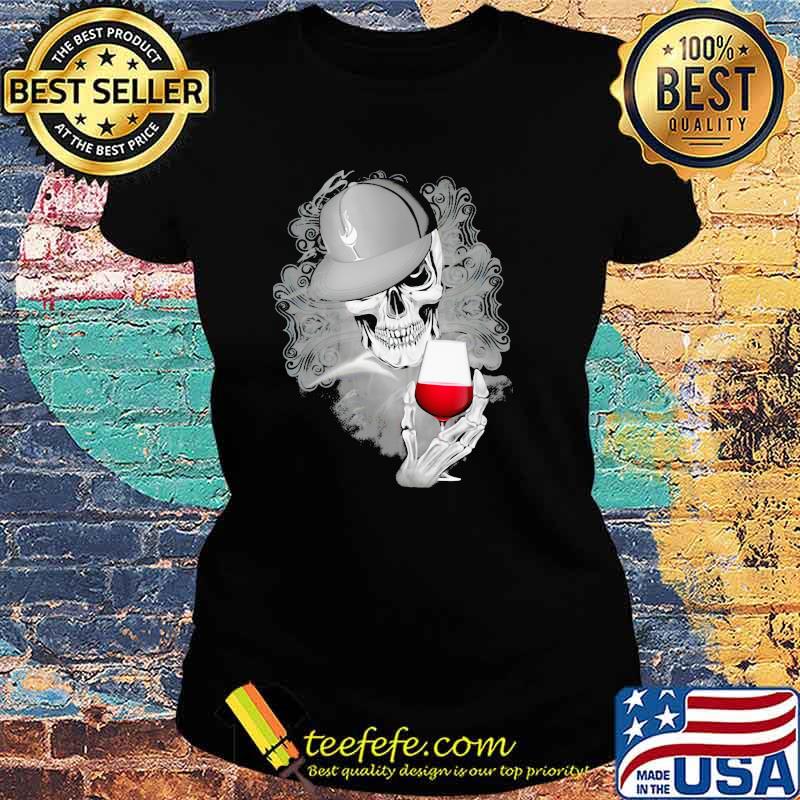 Official Skull Cap Wine Shirt Ladies tee Official Skull Cap Wine Shirt Ladies tee