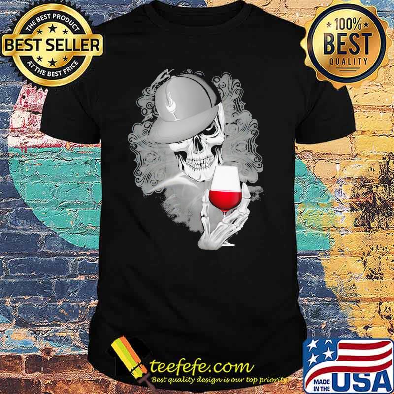 Official Skull Cap Wine Shirt