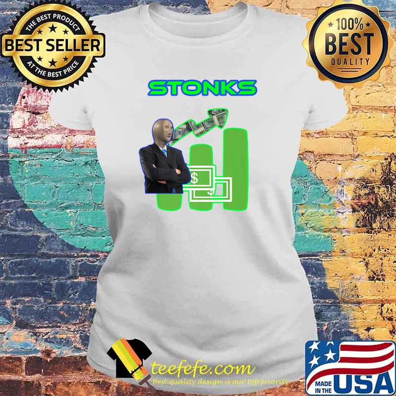 Official STONKS Shirt Laides tee Official STONKS Shirt Laides tee