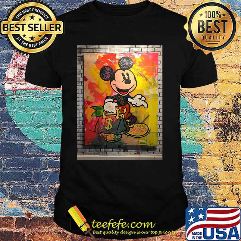 Official Wall Mickey Watercolor Shirt