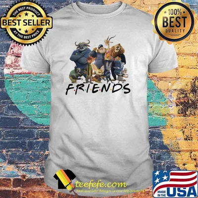 Official Zootopia Friends Disney Shirt