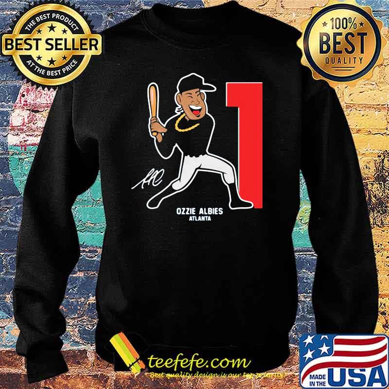 Ozzie Albies Toon Stars Signature Shirt Sweater Ozzie Albies Toon Stars Signature Shirt Sweater