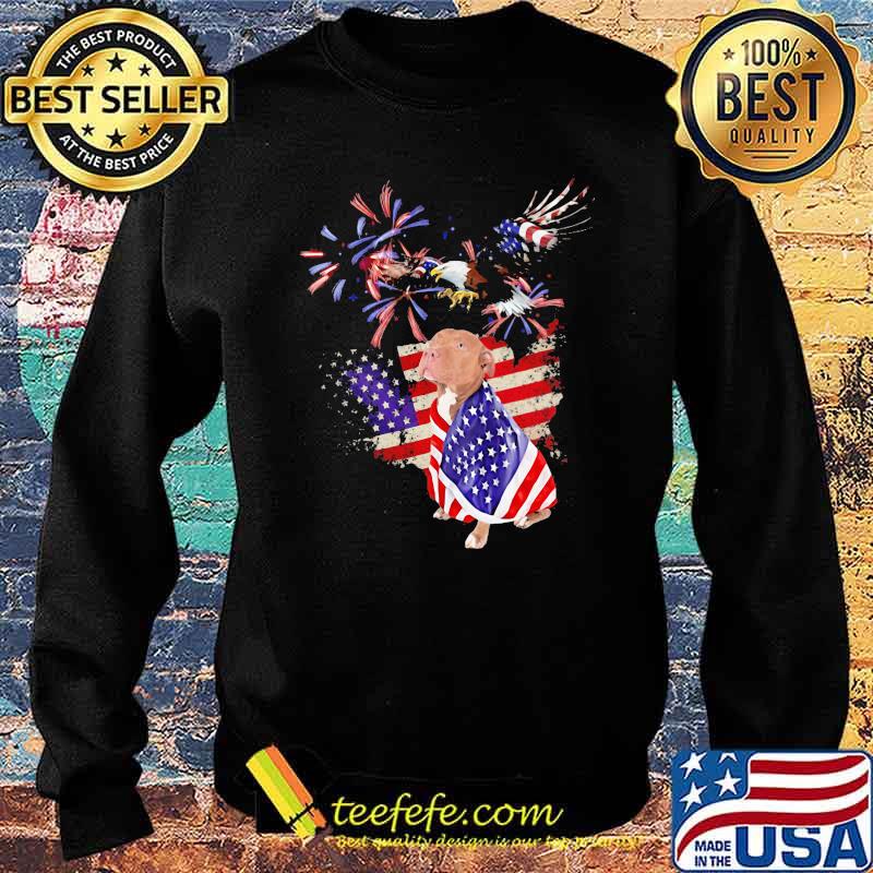 Pitbull Eagle American Flag Shirt Sweater Pitbull Eagle American Flag Shirt Sweater