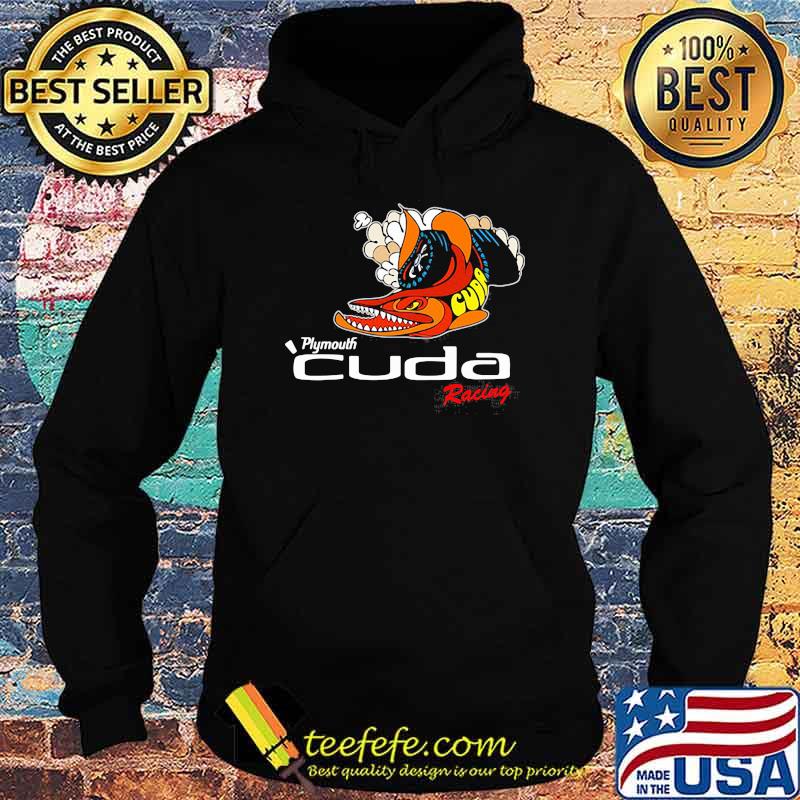 Plymouth Cuda Racing Logo Shirt Hoodie Plymouth Cuda Racing Logo Shirt Hoodie
