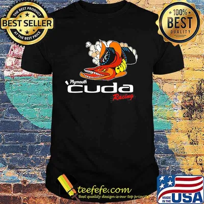 Plymouth Cuda Racing Logo Shirt