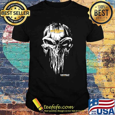Punisher With Chevrolet Logo Shirt