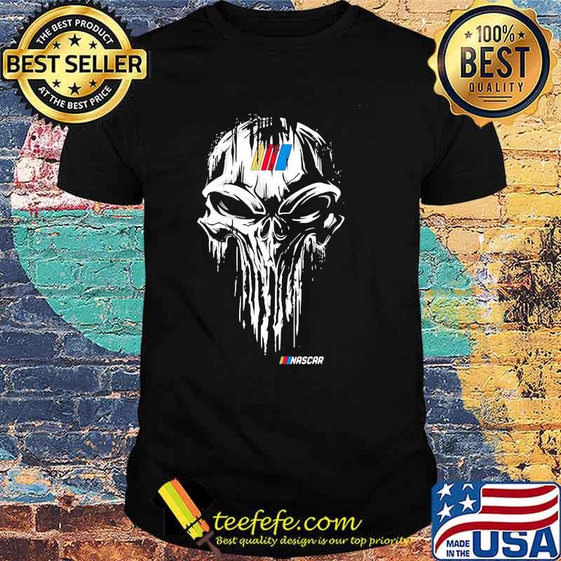 Punisher With Nascar Logo Shirt Punisher With Nascar Logo Shirt