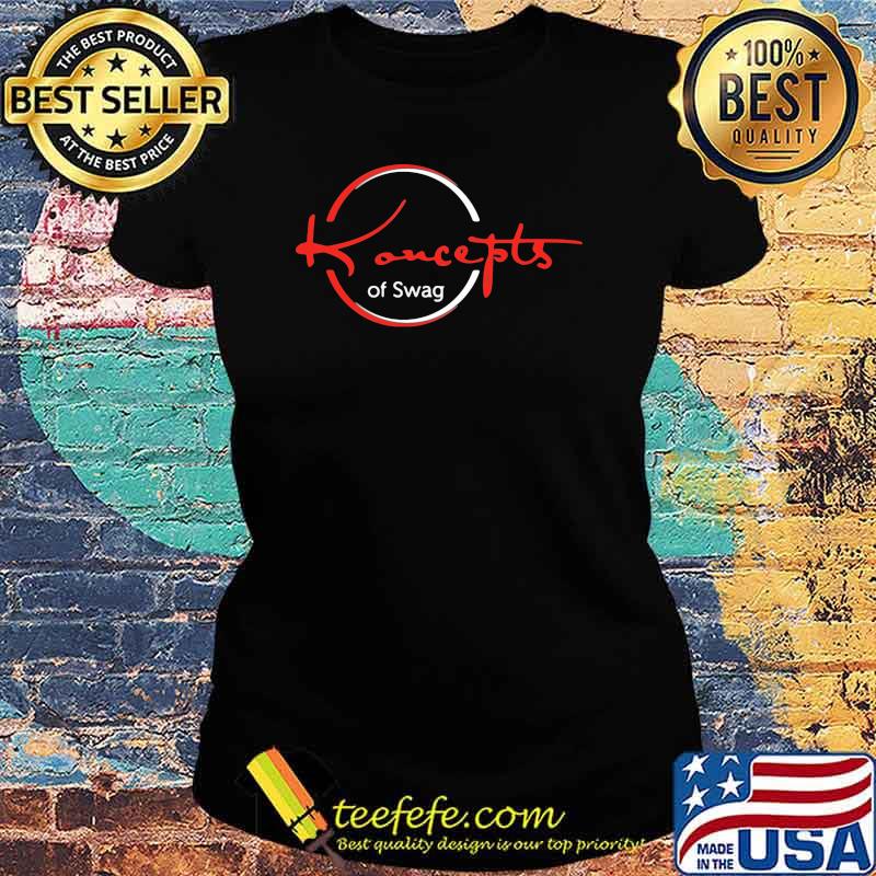Red And White Koncepts Logo Movie Shirt Ladies tee Red And White Koncepts Logo Movie Shirt Ladies tee