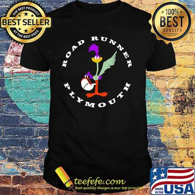 Road Runner Plymouth Chicken Logo Shirt