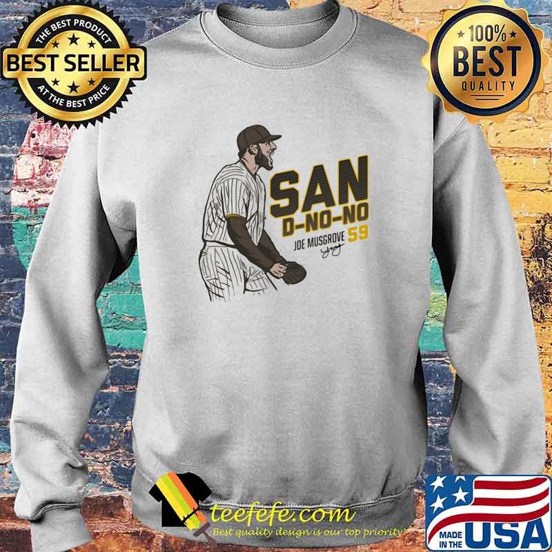 San D No No Joe Musgrove Baseball Player Spotlight Shirt Sweater San D No No Joe Musgrove Baseball Player Spotlight Shirt Sweater