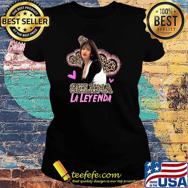 Selenas Quintanilla Leopard Love Retro Music Shirt Ladies tee Selenas Quintanilla Leopard Love Retro Music Shirt Ladies tee