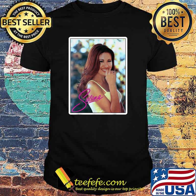 Selenas Quintanilla Love Music 70s 80s Fans Signature Shirt