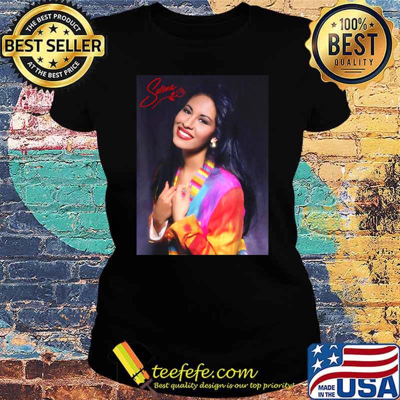 Selenas Quintanilla Love Music Signature Shirt Ladies tee Selenas Quintanilla Love Music Signature Shirt Ladies tee