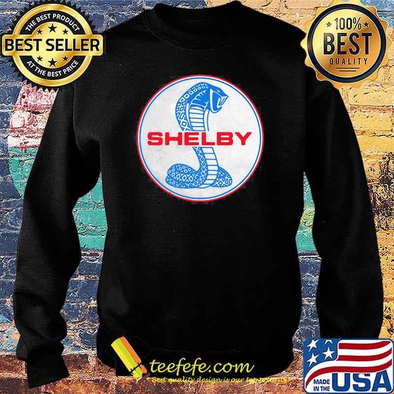 Shelby Blue And Red Logo Shirt Sweater Shelby Blue And Red Logo Shirt Sweater