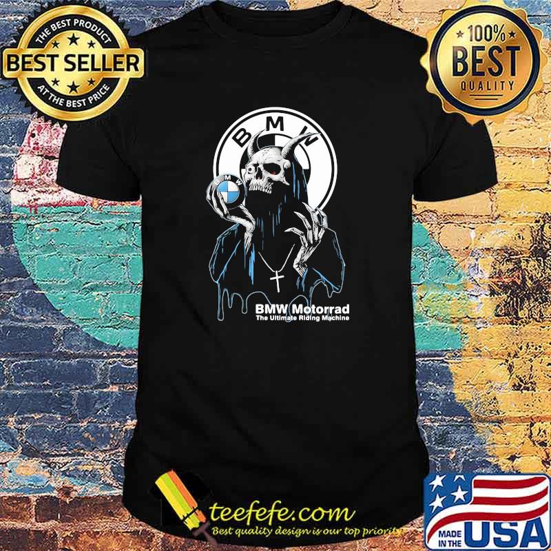Skull Hold Bmw Motorrad The Ultimate Riding Machine Shirt