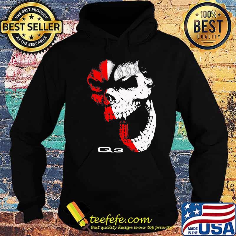 Skull With Audi Q3 Logo Shirt Hoodie Skull With Audi Q3 Logo Shirt Hoodie