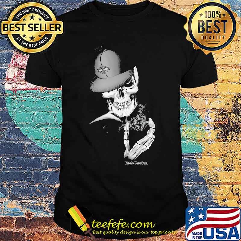 Skull With Logo Motorcycle Harley Davidson Shirt Skull With Logo Motorcycle Harley Davidson Shirt