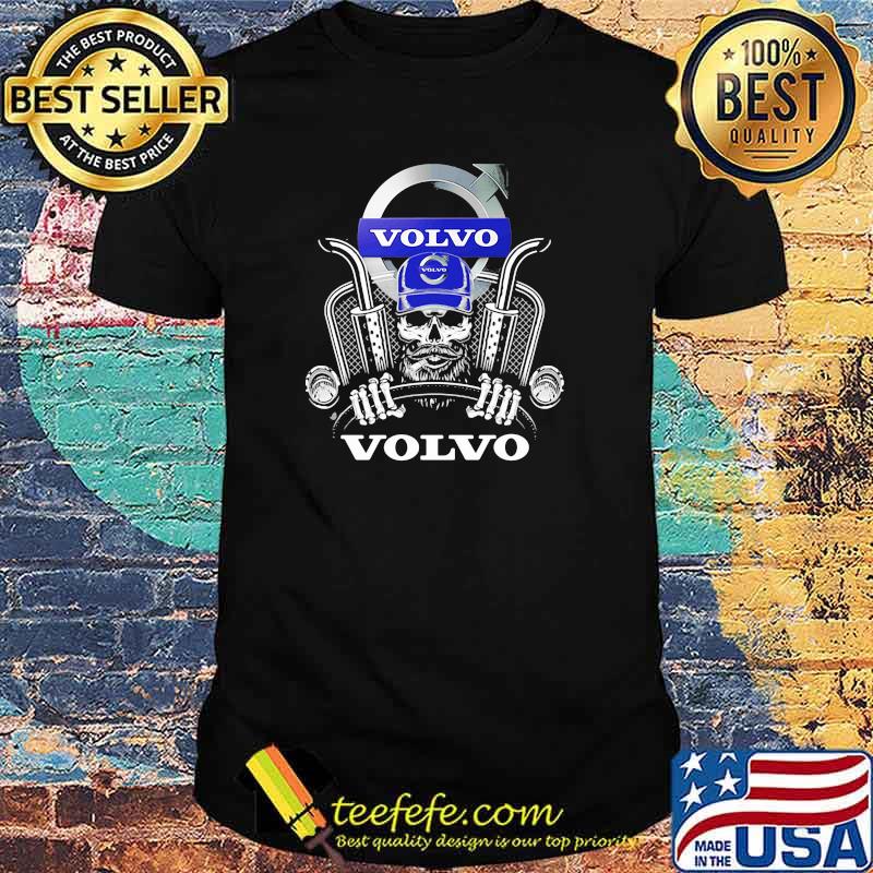 Skull With Volvo Fh16 750 Logo Shirt