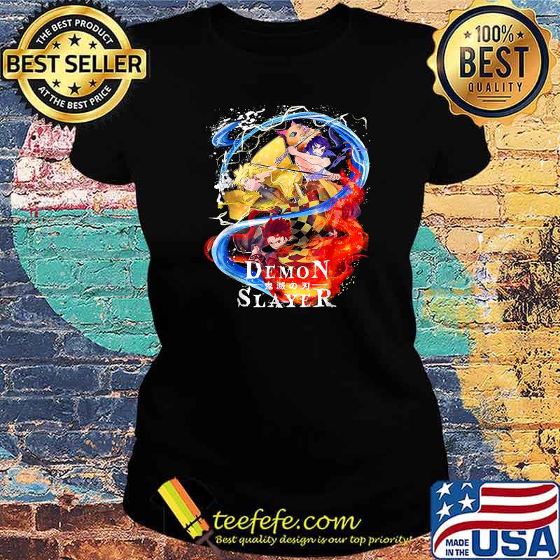Slayer Demon Anime Graphic Shirt Ladies tee Slayer Demon Anime Graphic Shirt Ladies tee