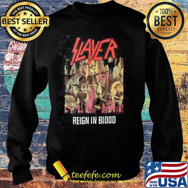 Slayer Reign In Blood Shirt Sweater Slayer Reign In Blood Shirt Sweater