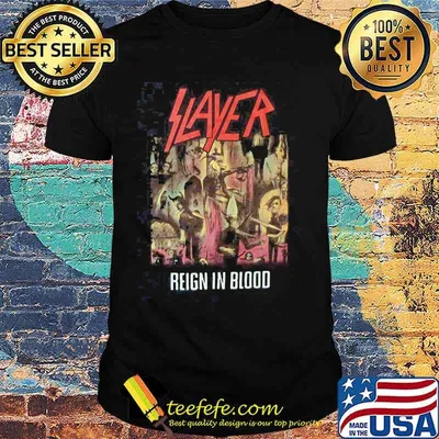 Slayer Reign In Blood Shirt