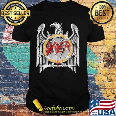 Slayer Silver Eagle Shirt