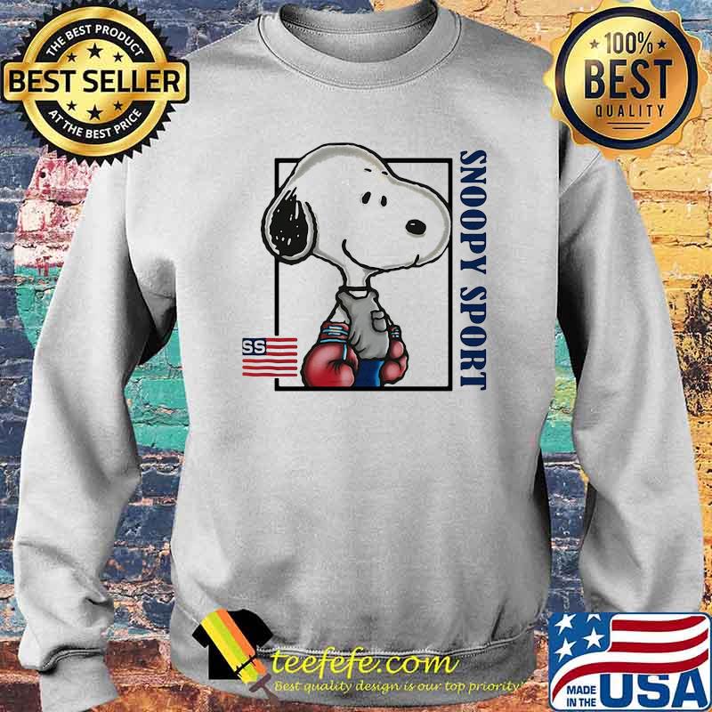 Snoopy Sport Boxing Shirt Sweater Snoopy Sport Boxing Shirt Sweater