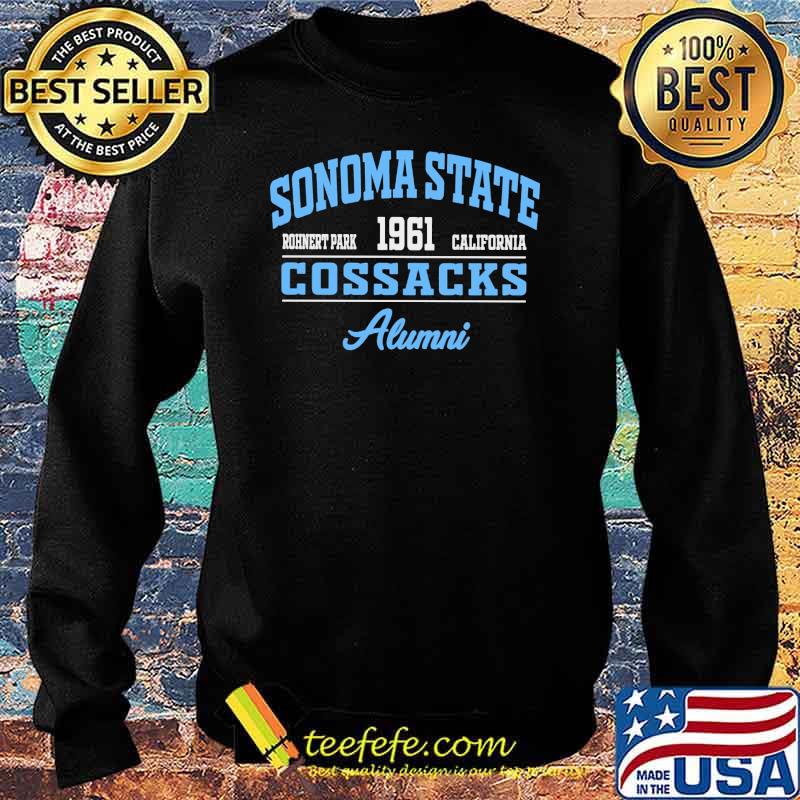 Sonoma State Cossacks Alumni 1961 Shirt Sweater Sonoma State Cossacks Alumni 1961 Shirt Sweater