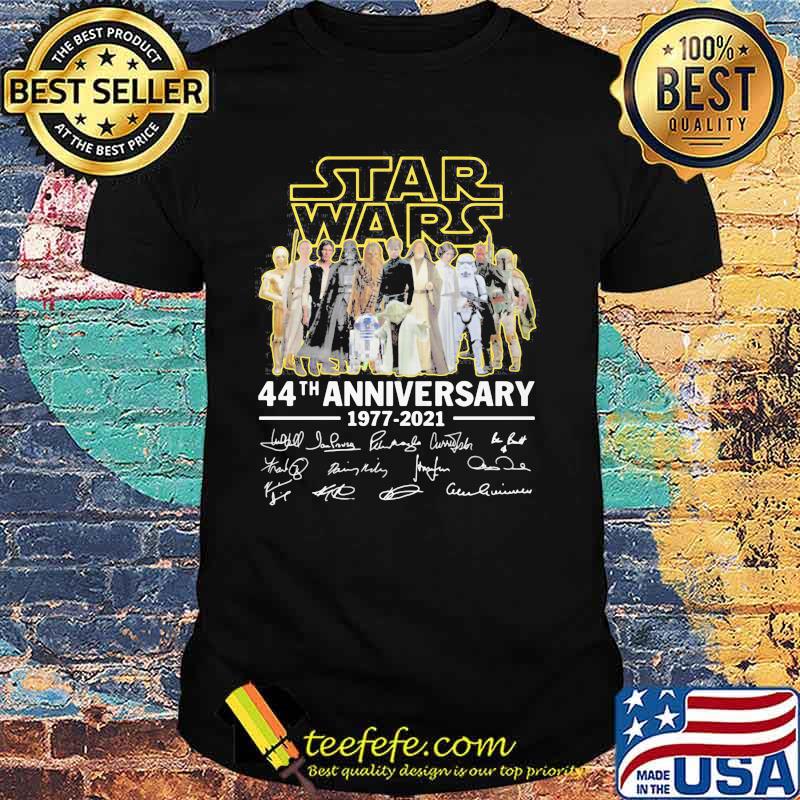 Star Wars 44th Anniversary 1977 2021 Signature Shirt