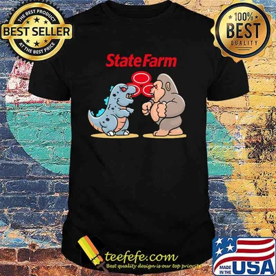State Farm Baby Kong And Baby Godzilla Shirt