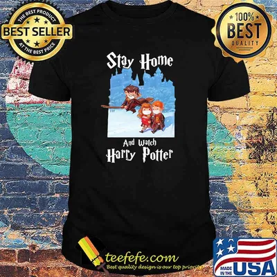Stay Home And Watch Harry Potter Covid Shirt