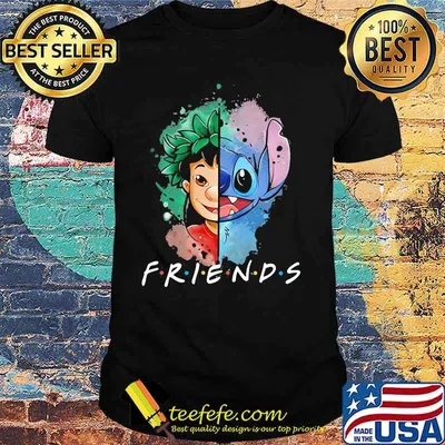 Stich And Lilo Friends Shirt
