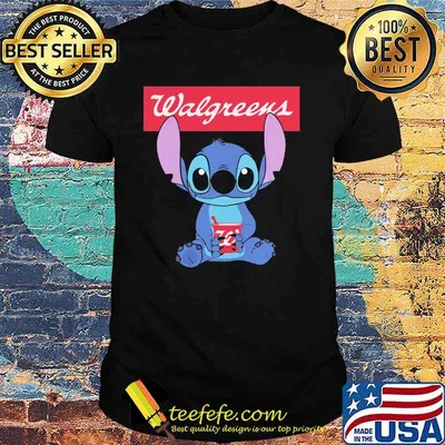 Stitch Hug Walgreens Logo Shirt