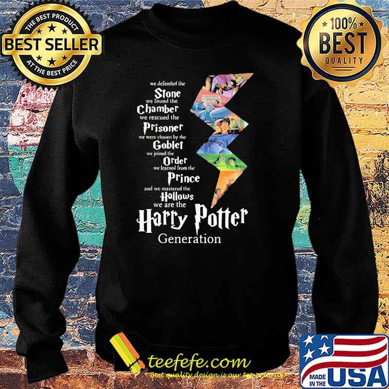 Stone Champer Prisoner Goblet Order Prince We Are The Harry Potter Generation Shirt Sweater Stone Champer Prisoner Goblet Order Prince We Are The Harry Potter Generation Shirt Sweater