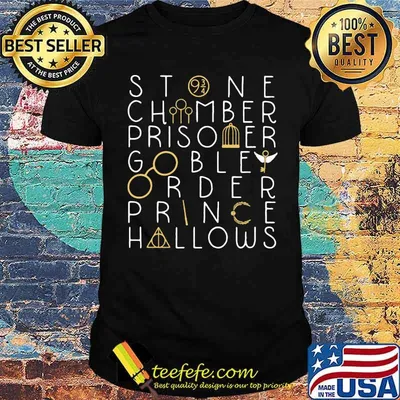 Stone Chimber Prisoner Goblet Order Prince Hallows Shirt