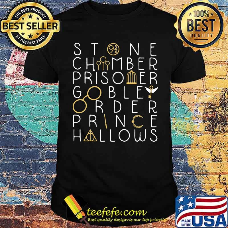 Stone Chimber Prisoner Goblet Order Prince Hallows Shirt